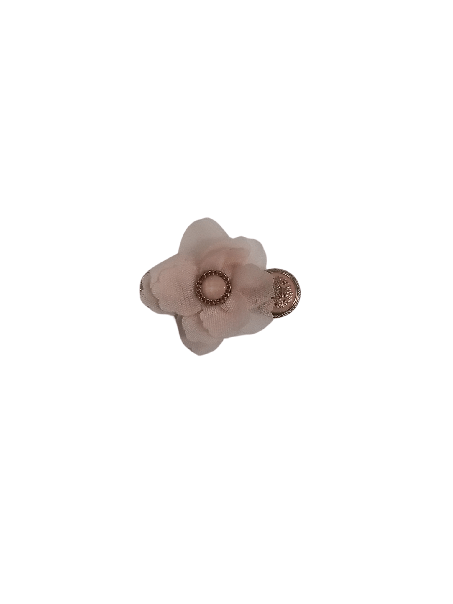 Pink Flower Hair Clip - Mu Shop