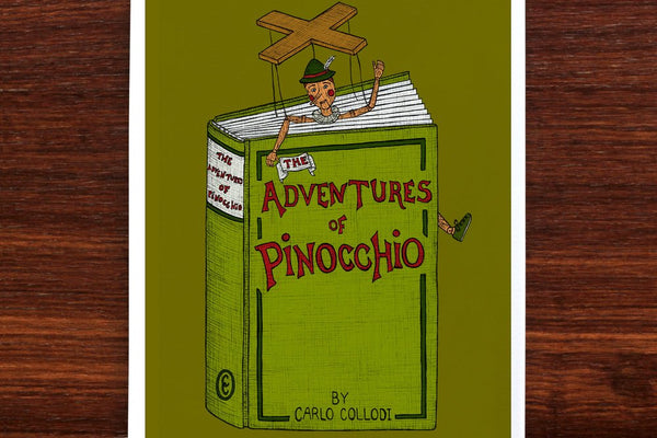 Pinocchio - A5 Print - Mu Shop