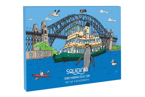 Placemat Set: Sydney Harbour Collection - Mu Shop