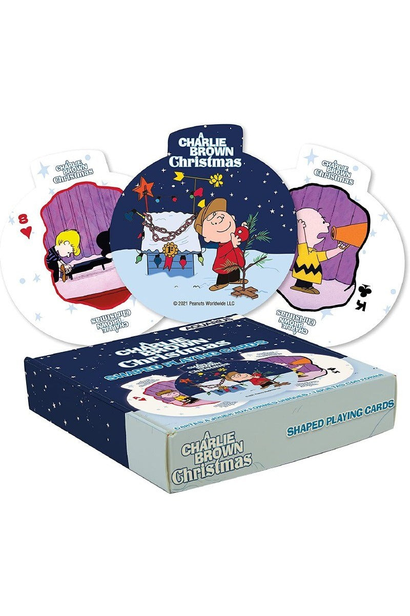 Playing Cards A Charlie Brown Christmas Shaped Cards - Mu Shop