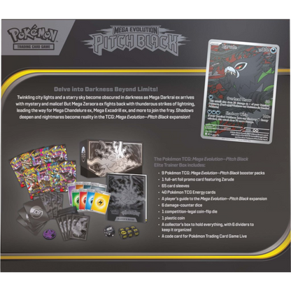 Pokémon TCG: Mega Evolution – Pitch Black Elite Trainer Box