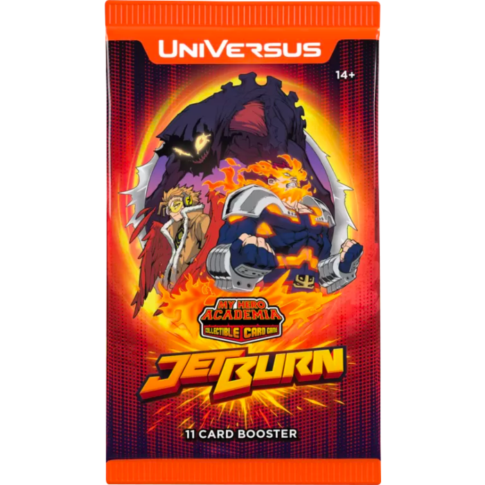 My Hero Academia - Collectible Card Game Wave 6 Jet Burn Booster Pack (11 Cards)