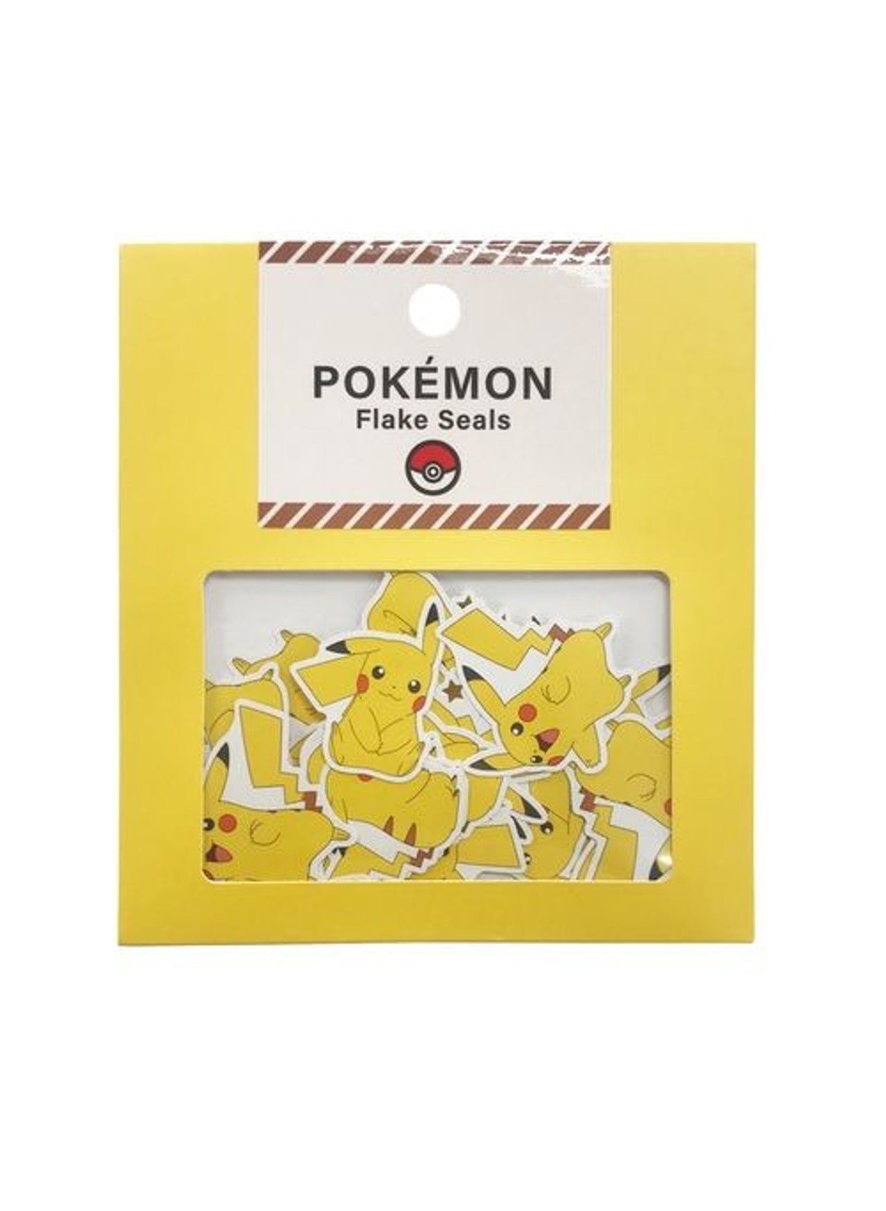 Pokemon Flake Seals Pikachu Stickers - Mu Shop