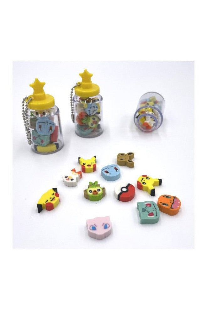 Pokemon Gotta Catch Them All Erasers - Mu Shop