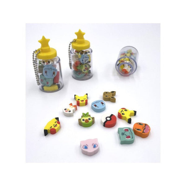 Pokemon Gotta Catch Them All Erasers - Mu Shop