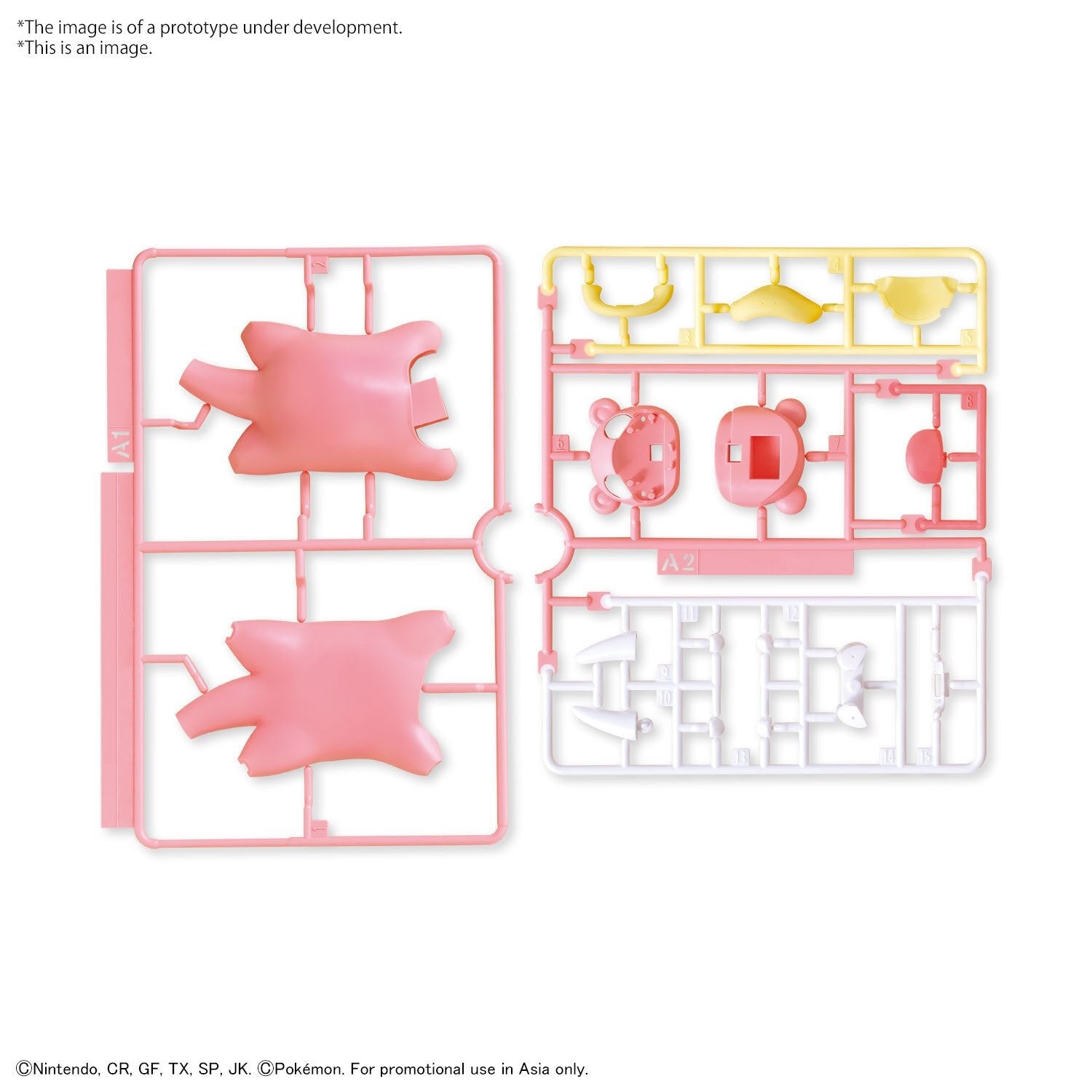 POKEMON - MODEL KIT QUICK!! 15 - SLOWPOKE (REPEAT) - Mu Shop