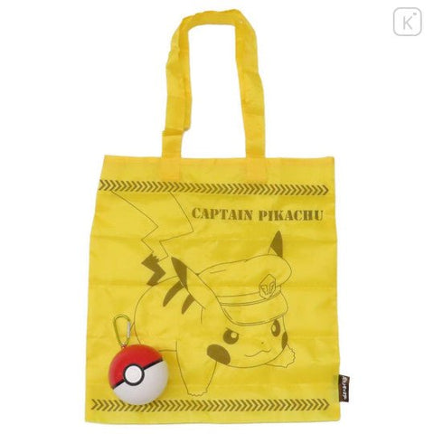 Pokemon Portable Eco Bag in Poke Ball Captain Pikachu - Mu Shop