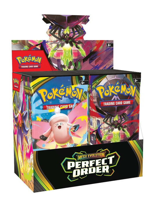 Pokémon TCG: Mega Evolution – Perfect Order Booster Box - Mu Shop