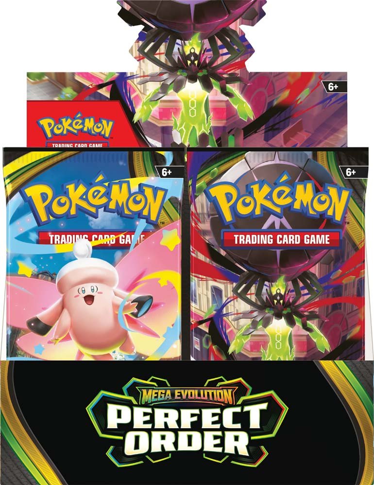 Pokémon TCG: Mega Evolution – Perfect Order Booster Box - Mu Shop