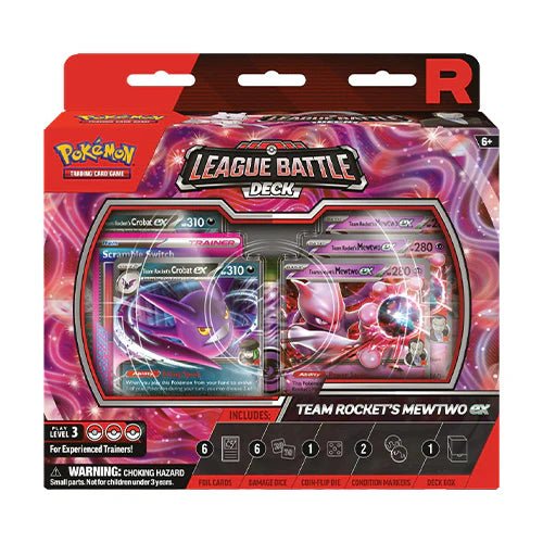 Pokemon TCG: Team Rocket’s Mewtwo ex League Battle Deck - Mu Shop