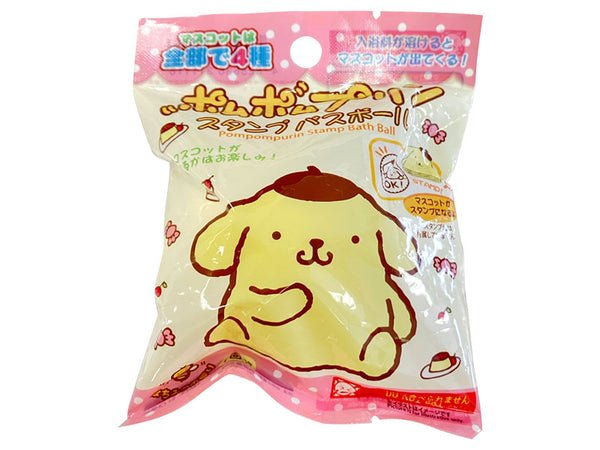 Pompompurin Stamp Bath Ball - Mu Shop