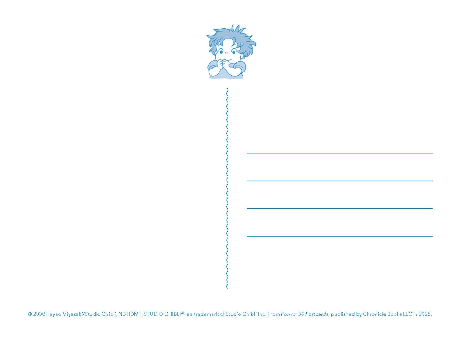 Ponyo: 30 Postcards - Mu Shop