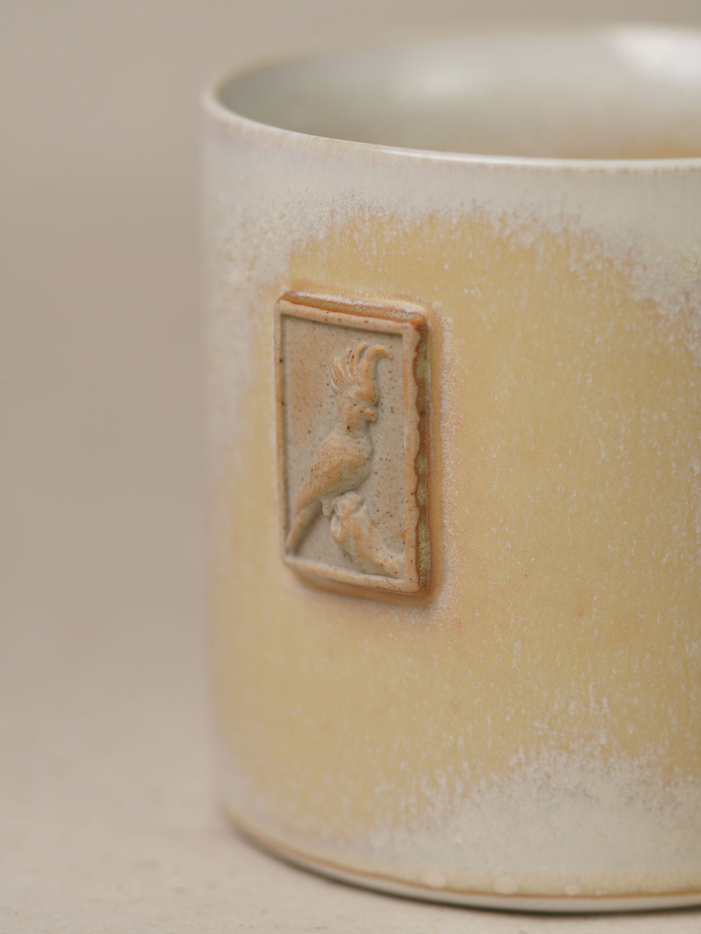 Mischievous Yellow-Crested Cockatoo Mug 350ml