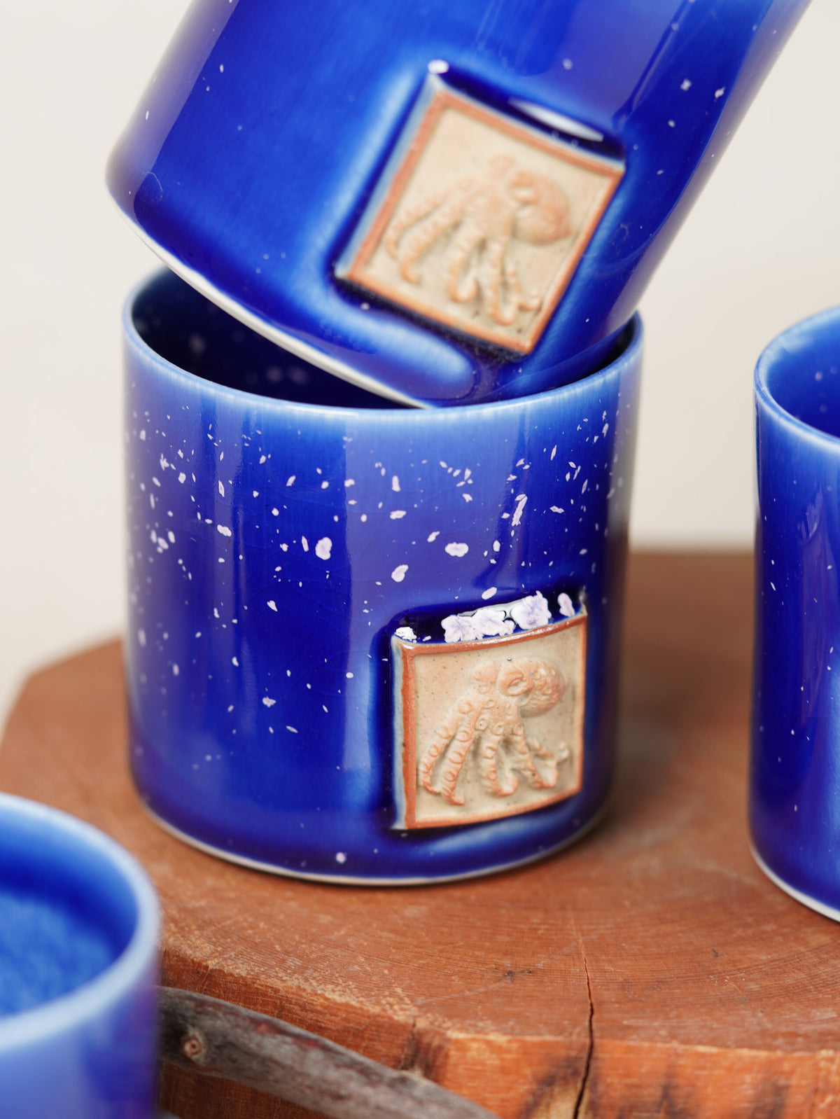 Mesmerising Blue-Ringed Octopus Espresso Mug 120ml