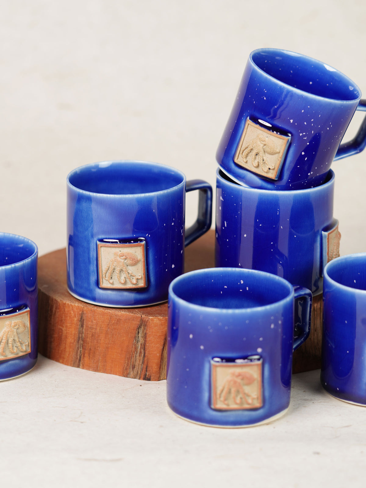 Mesmerising Blue-Ringed Octopus Espresso Mug 120ml