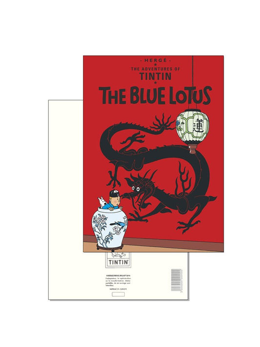 POSTCARD ENG COVER #05 - The Blue Lotus - Mu Shop