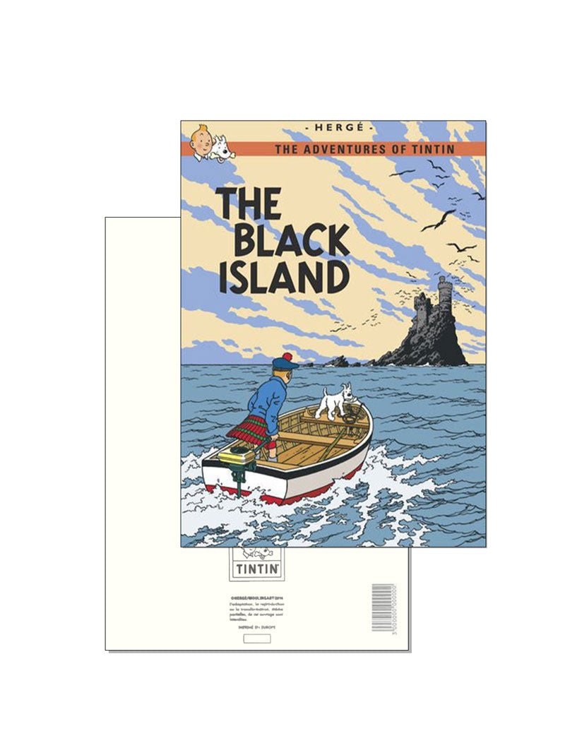 POSTCARD ENG COVER #07 - BLACK ISLAND - Mu Shop