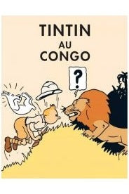 POSTCARD FR COVER #02 - Tintin Au Congo 2019 - Mu Shop