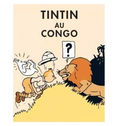 POSTCARD FR COVER #02 - Tintin Au Congo 2019 - Mu Shop