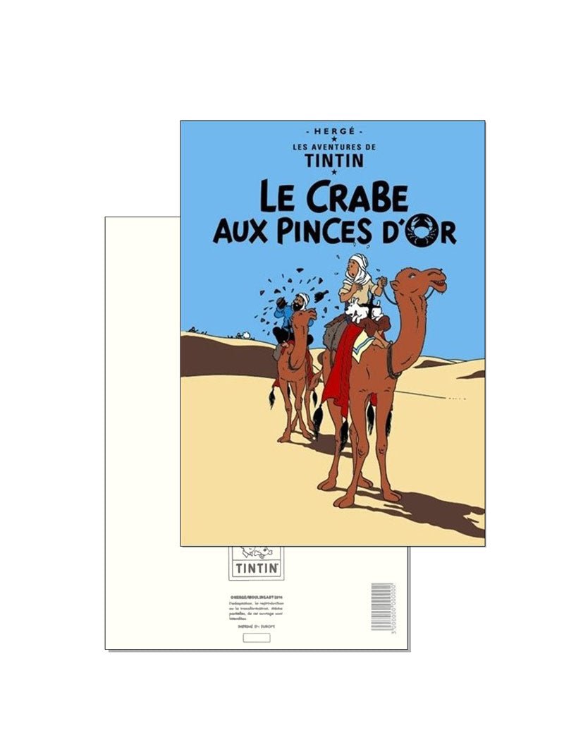 POSTCARD FR COVER #09 - Le Crabe aux Pinces D’or - Mu Shop