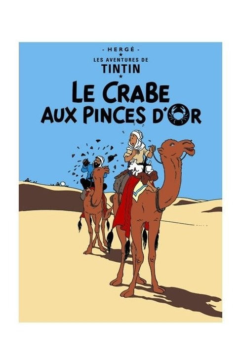 POSTCARD FR COVER #09 - Le Crabe aux Pinces D’or - Mu Shop