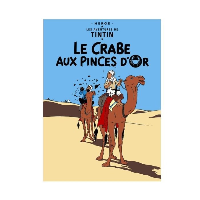 POSTCARD FR COVER #09 - Le Crabe aux Pinces D’or - Mu Shop