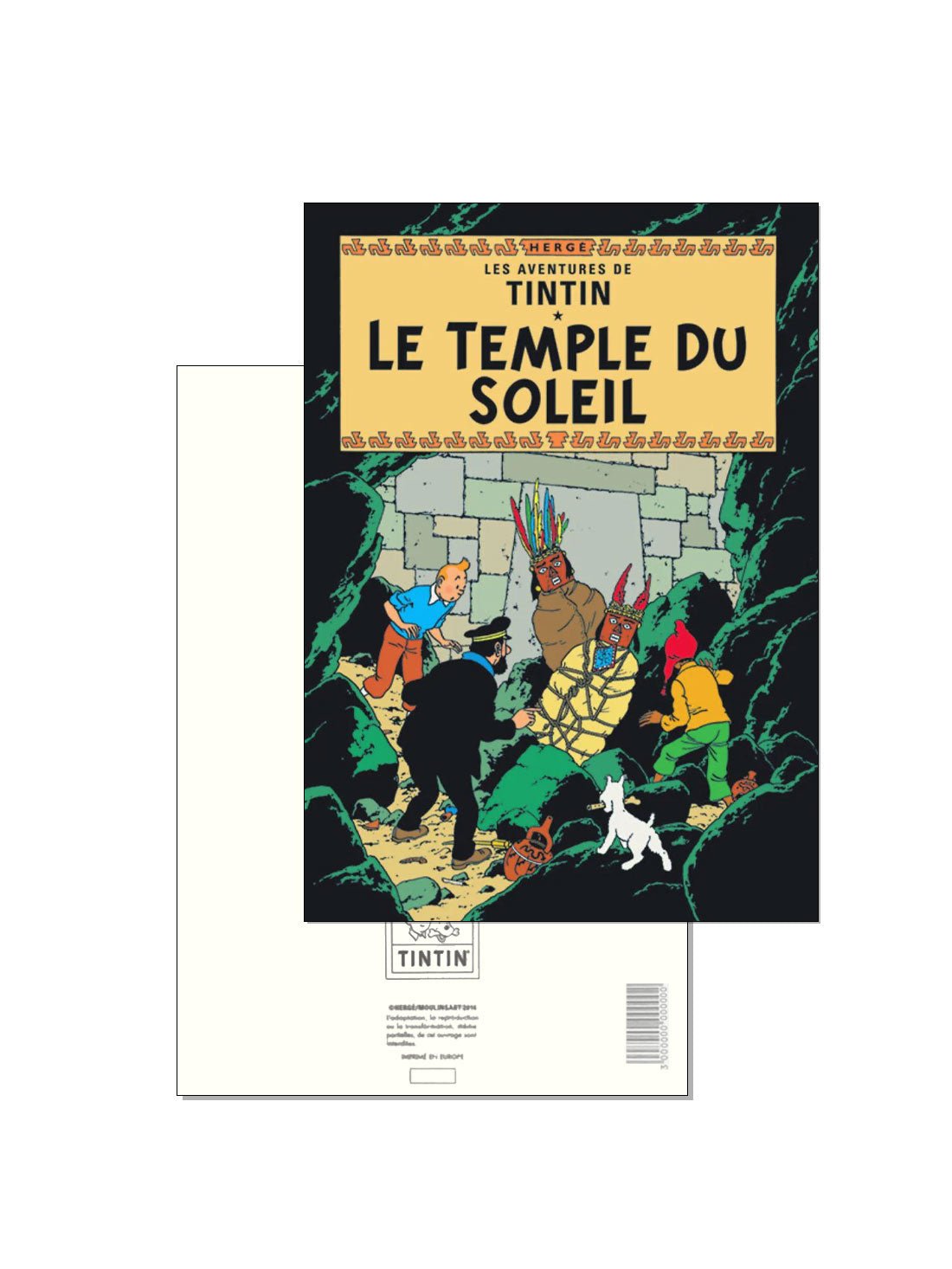 POSTCARD FR COVER #14 - LE TEMPLE DU SOLEIL - Mu Shop