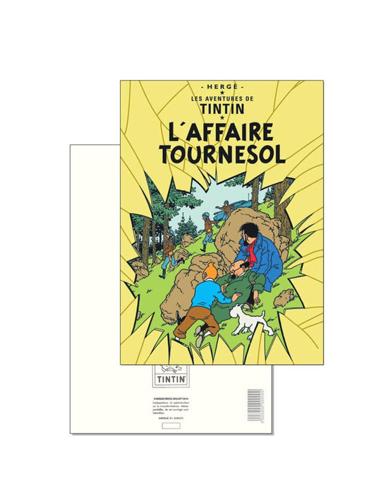 POSTCARD FR COVER #18 - L'AFFAIRE TOURNESOL - Mu Shop