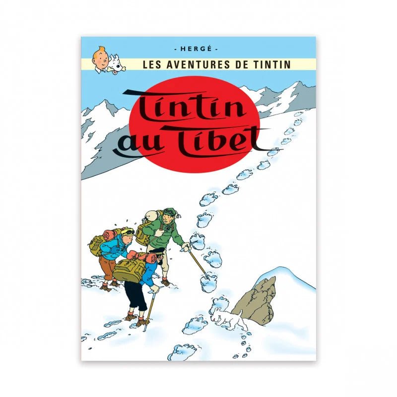 POSTCARD FR COVER #20 - Tintin Au Tibet - Mu Shop