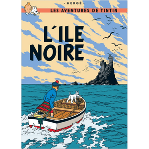 POSTER BOOK COVER - L'Ile Noire - Mu Shop