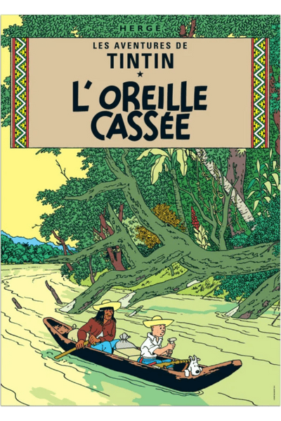 POSTER BOOK COVER - L'Oreille Cassee - Mu Shop