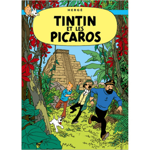 POSTER BOOK COVER - Tintin Et Les Picaros - Mu Shop