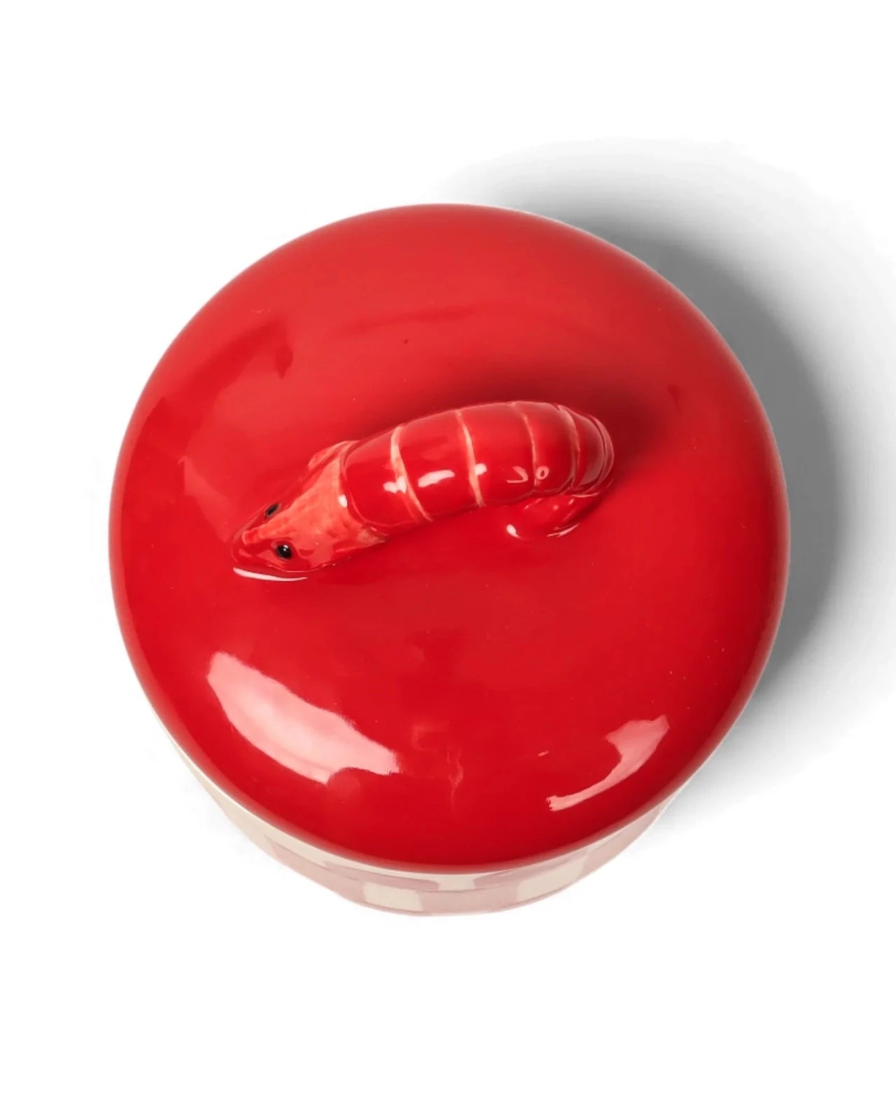 Prawn Stoneware Canister - Mu Shop