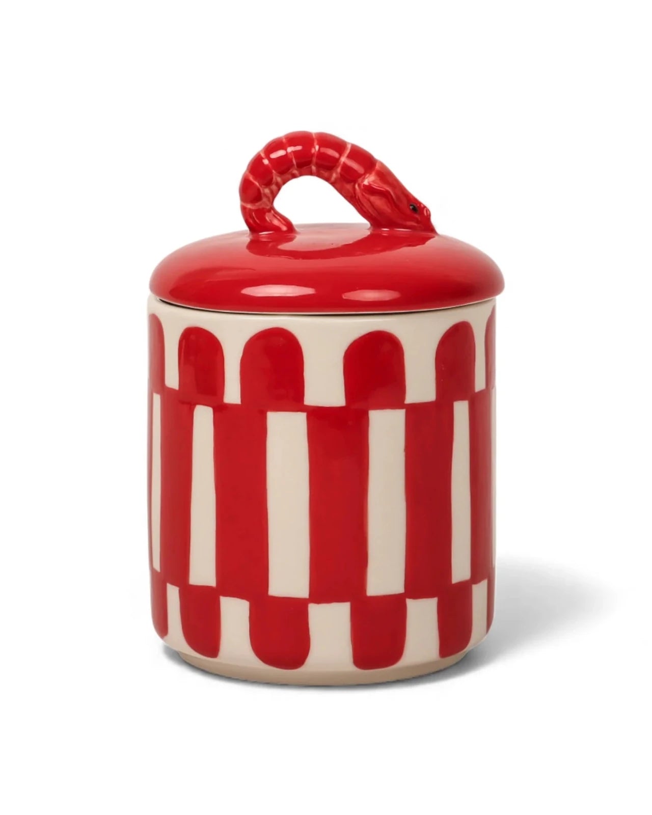 Prawn Stoneware Canister - Mu Shop