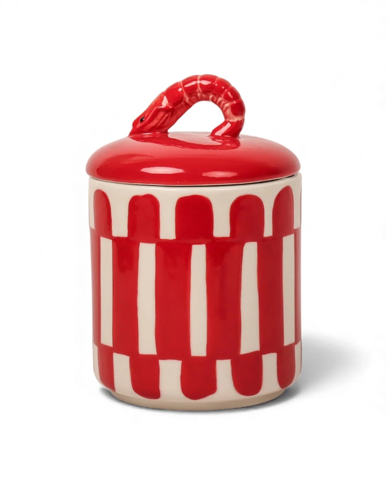 Prawn Stoneware Canister - Mu Shop