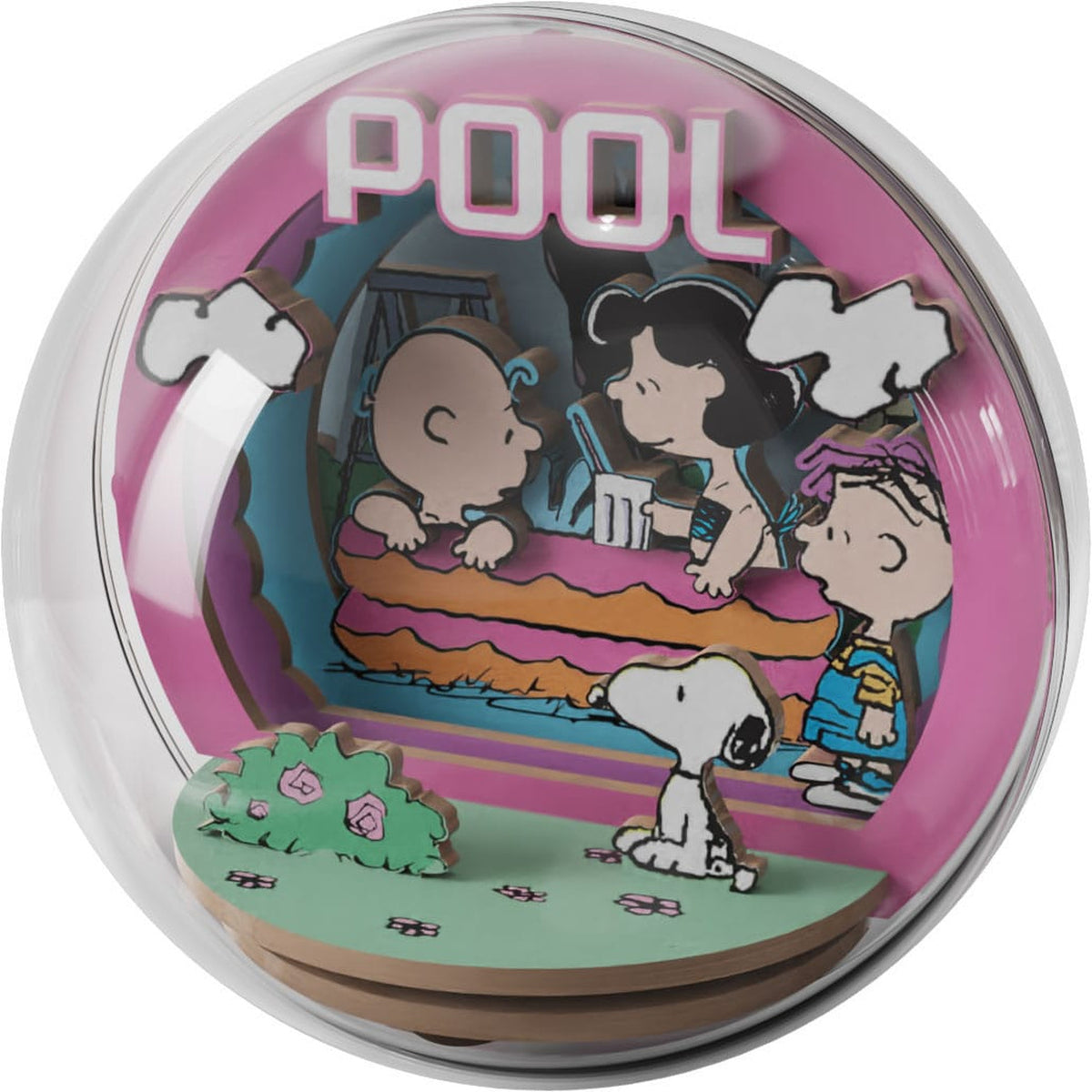 Peanuts Snoopy Cool Pool Wooden Theatre - product view 3