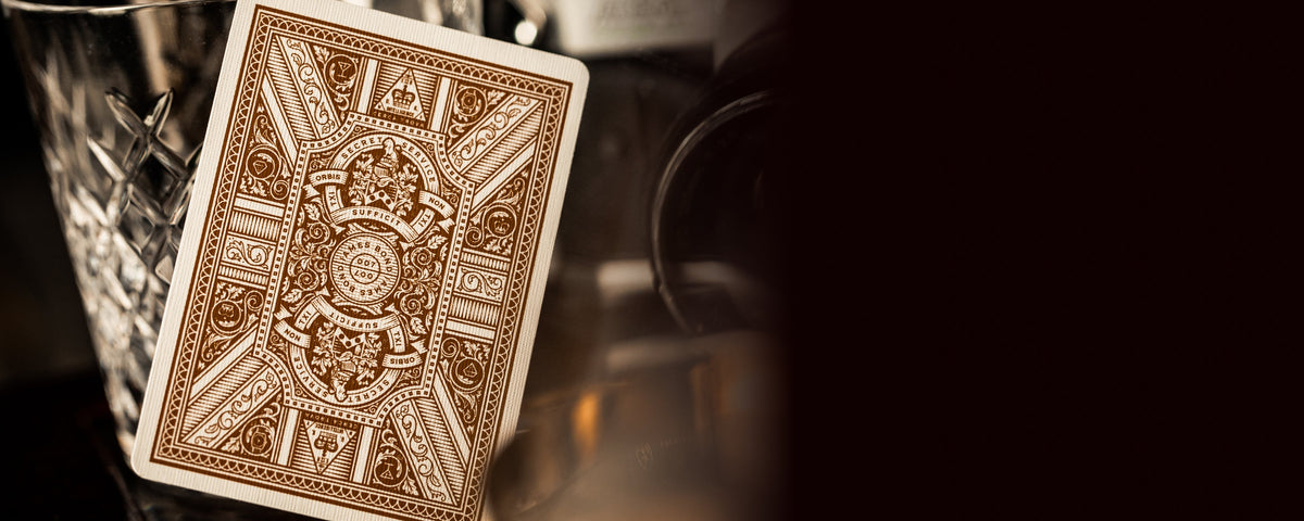 James Bond 007 playing cards in embossed tuck box