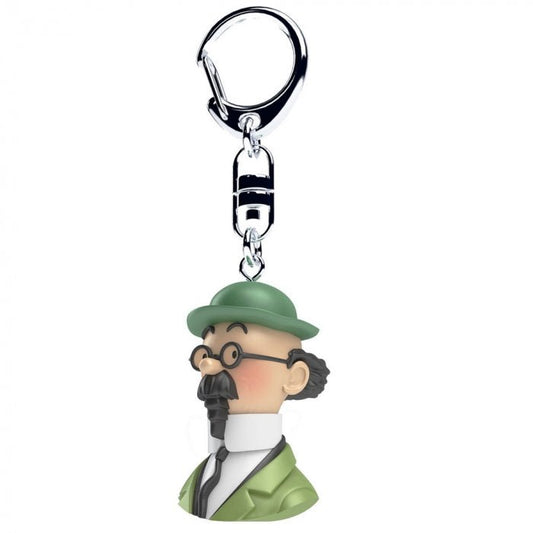 Professor Calculus Bust Keyring - Mu Shop