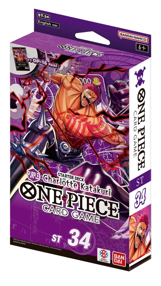 One Piece Card Game Starter Deck Purple Charlotte Katakuri [ST-34]
