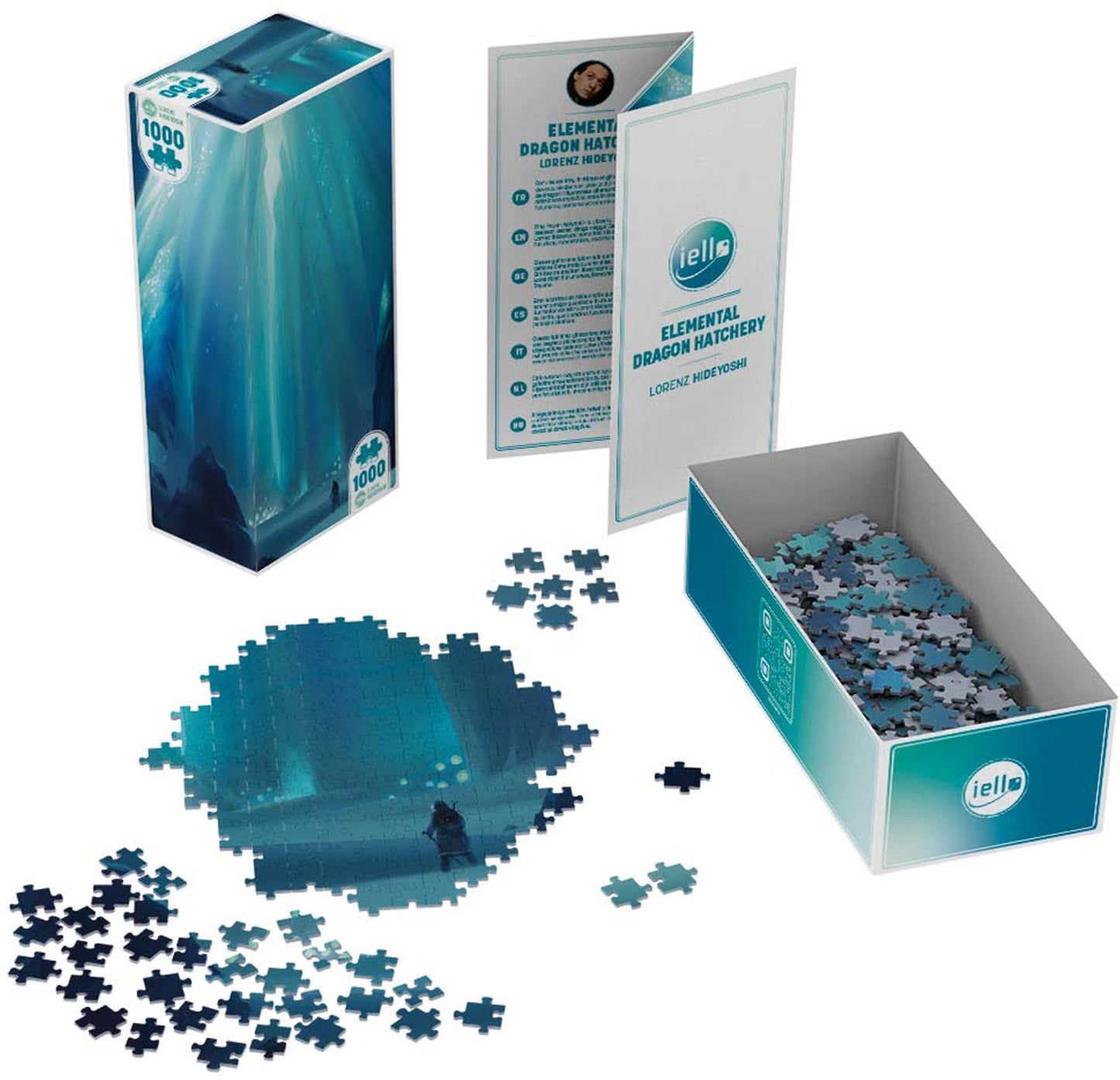 Puzzle Universe Elemental Dragon Hatchery 1000 Pieces - Mu Shop
