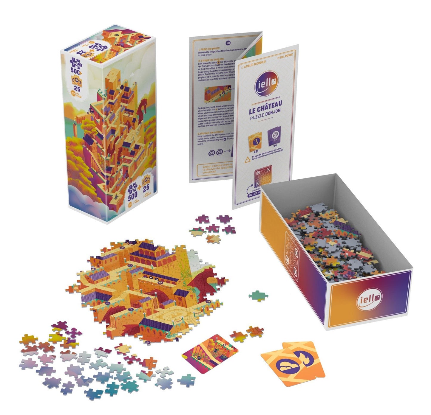 Puzzle Universe Play Donjon Chateau 500 Pieces - Mu Shop