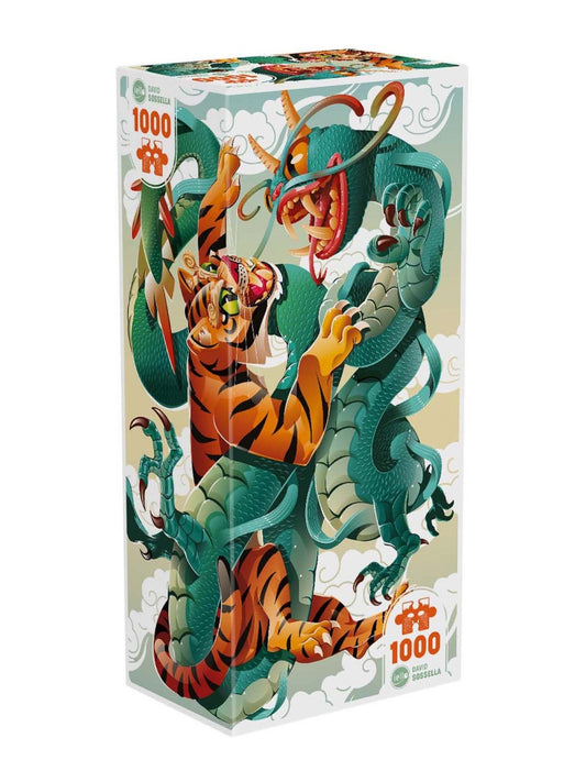 Puzzle Universe The Tiger And The Dragon 1000 Pieces - Mu Shop