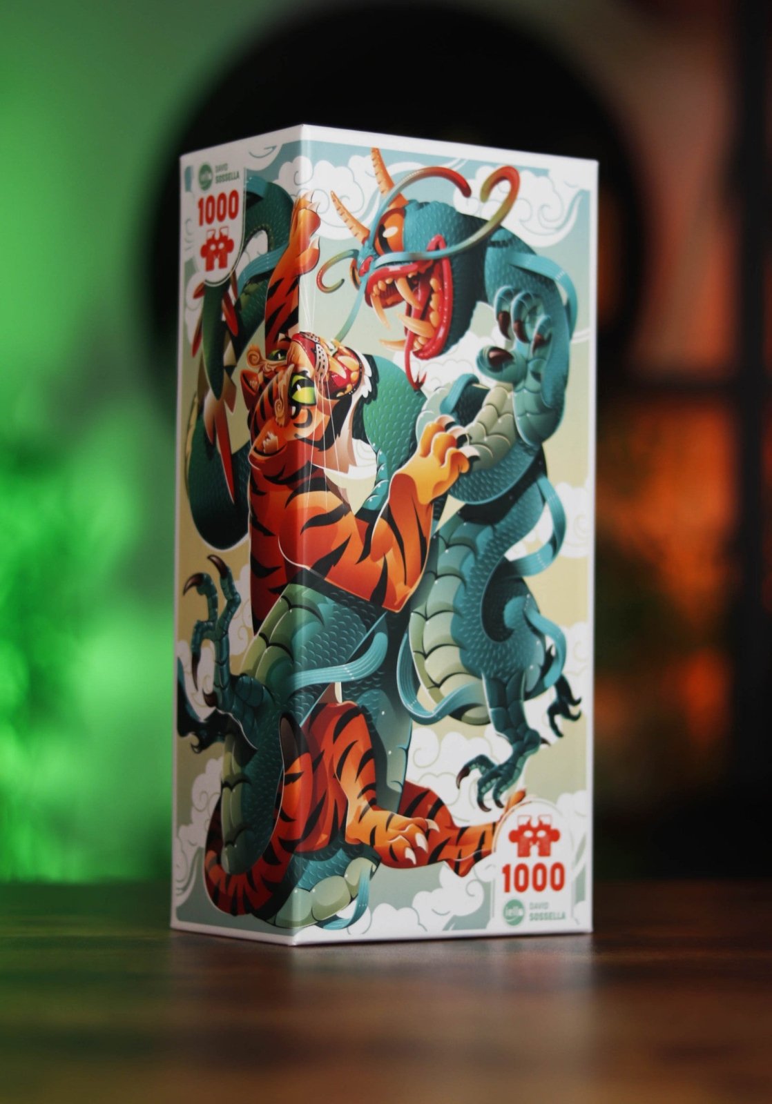 Puzzle Universe The Tiger And The Dragon 1000 Pieces - Mu Shop