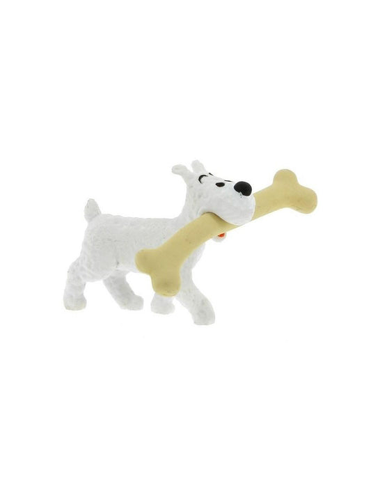 PVC FIGURINE: Snowy Walking + Bone