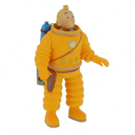 PVC FIGURINE: Tintin Cosmonaut - Mu Shop