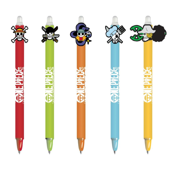 One Piece Characters Erasable Gel Pen