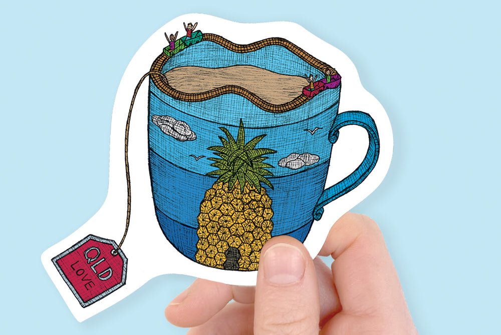 Queensland Magnet - Australian Magnets - Mu Shop