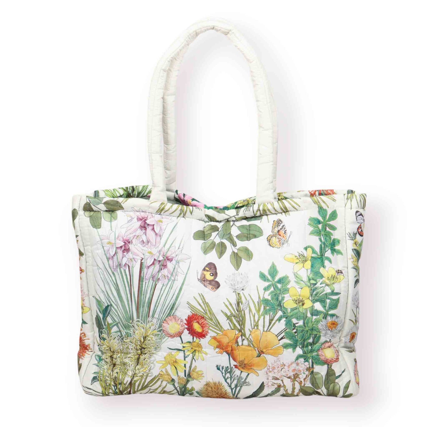 Quilted Comforter Bag Botanical Blooms - Mu Shop