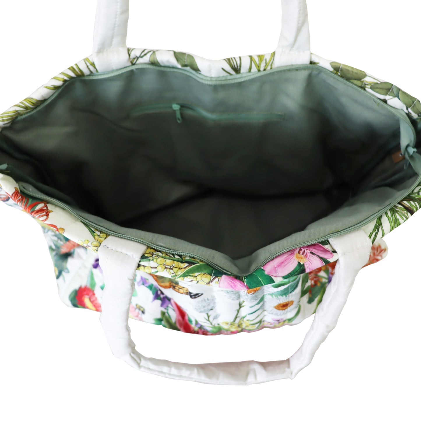 Quilted Comforter Bag Botanical Blooms - Mu Shop