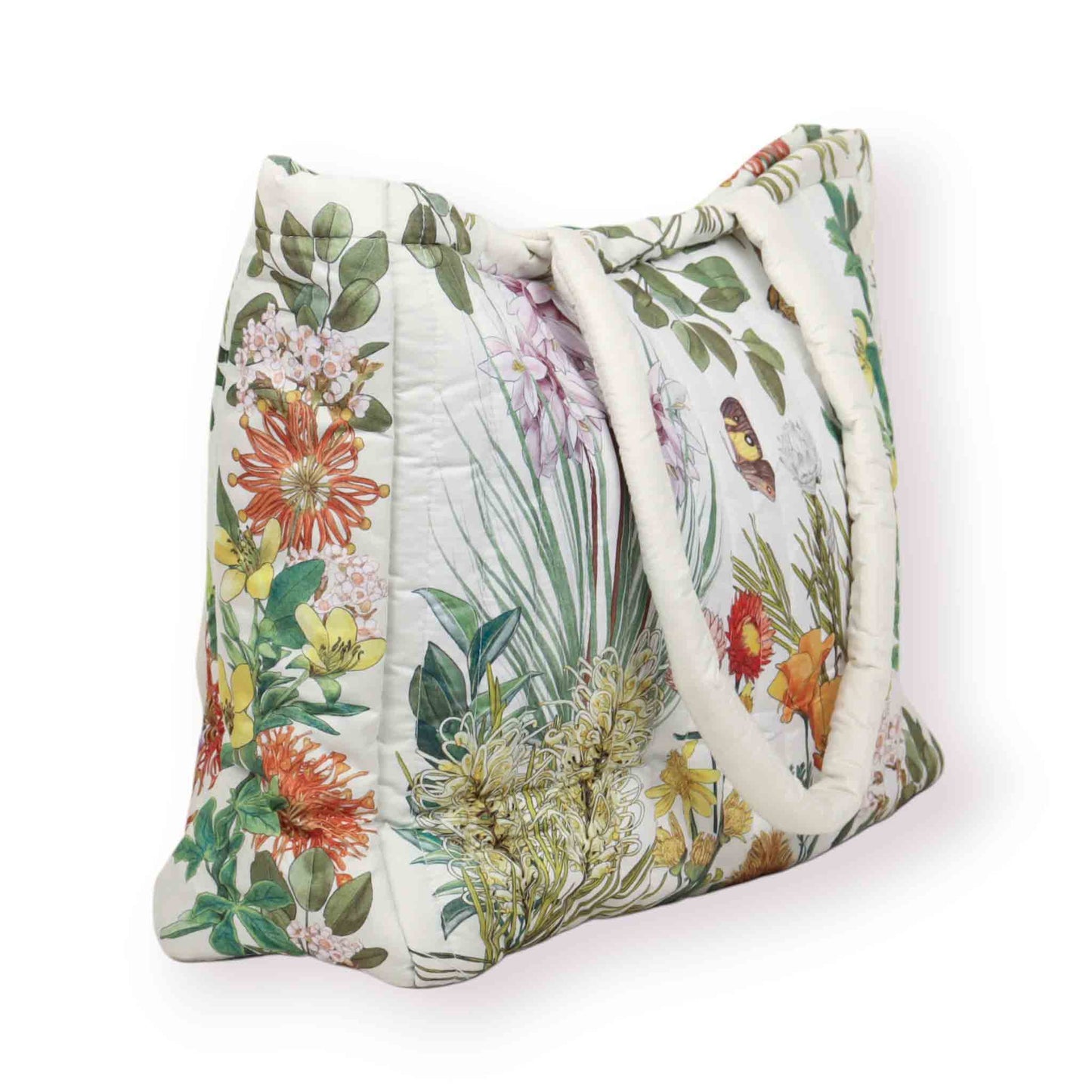 Quilted Comforter Bag Botanical Blooms - Mu Shop